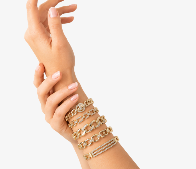 Pulseras Gold Filled modernas y elegantes de Pino Jewelry